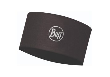 Повязка BUFF CoolNet UV+ Wide Headband Solid Black